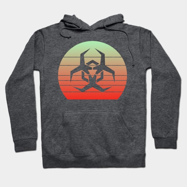 Hazard malware symbol Hoodie by birdo